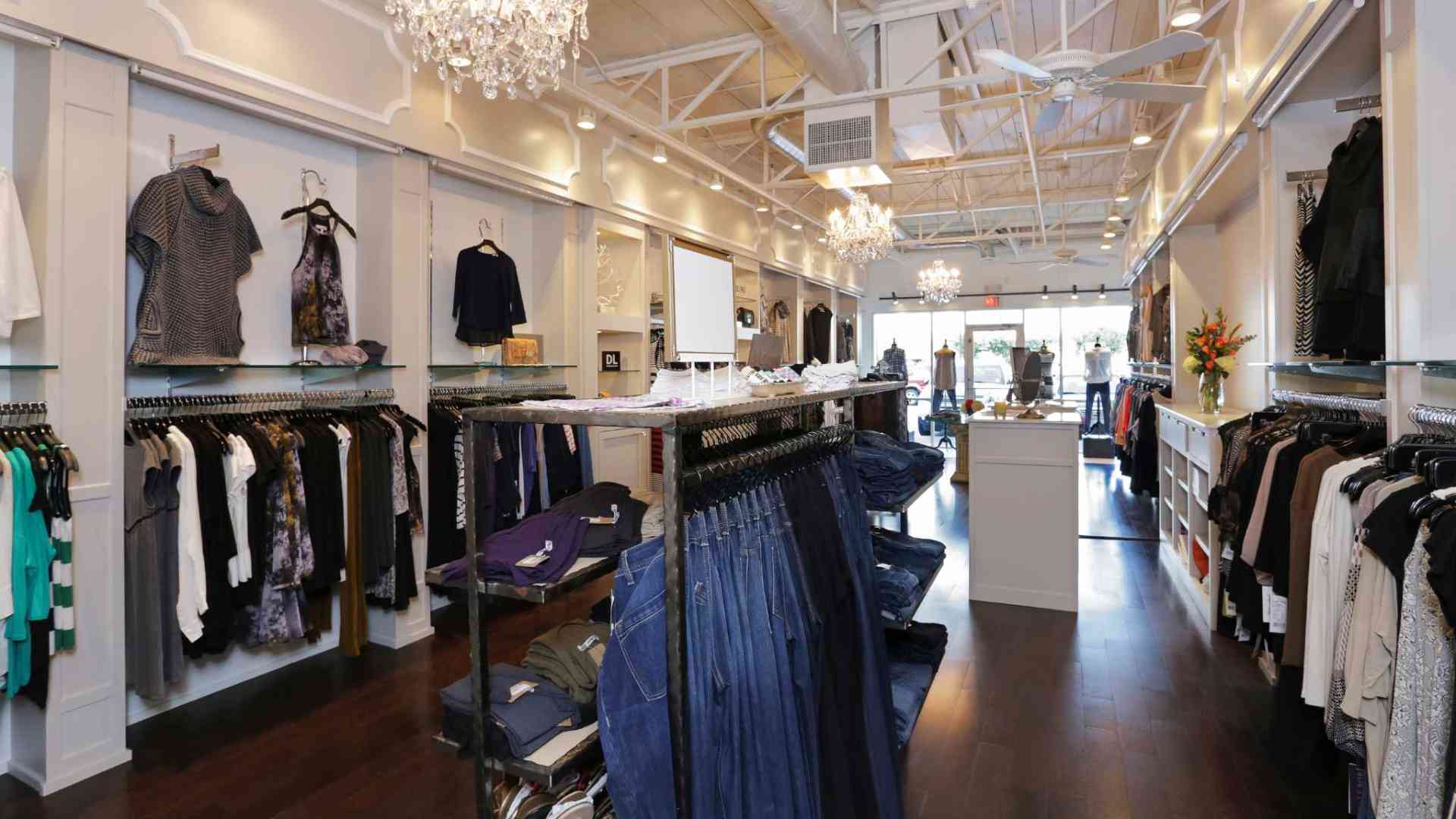 French Cuff Retail Boutique interior